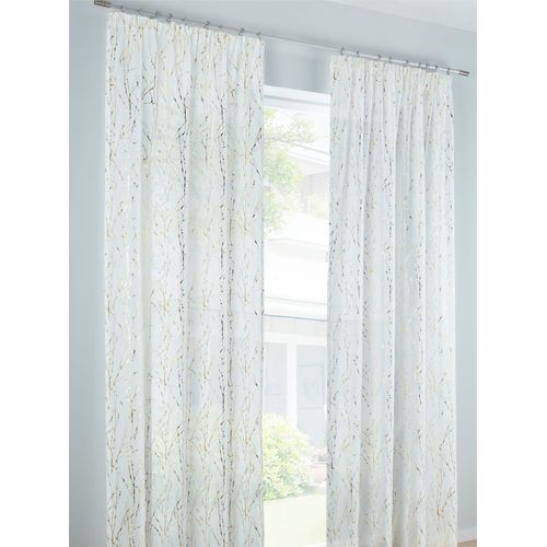 6941446667966 - Gardine HEINE HOME Gr 1 gold (goldfarben) Gardinen 145cm Multifunktionsband Multifunktionsband 135cm Polyester B135cm H145cm