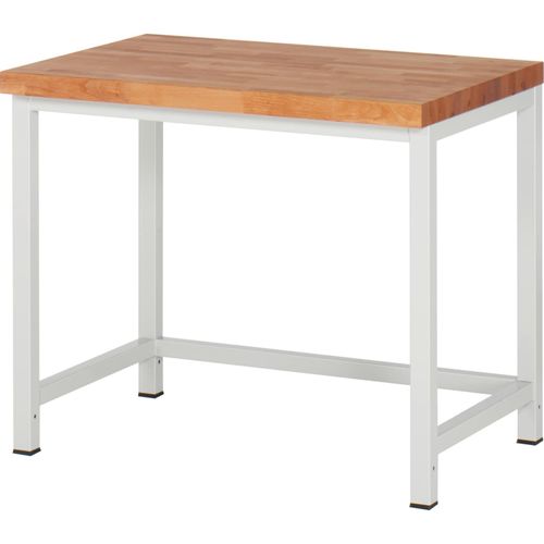 4040376109842 - - Werkbank BxTxH 1000x700x840 mm Platte Buche 40 mm ral 7035 4040376109842 - - Werkbank BxTxH 1000x700x840 mm Platte Buche 40 mm ral 7035