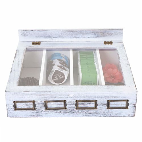 4057651225623 - Aufbewahrungsbox MCW-C25 Teebox Schmuckkästchen Kiste Paulownia 17x37x33cm ~ weiß shabby 4057651225623 - Aufbewahrungsbox MCW-C25 Teebox Schmuckkästchen Kiste Paulownia 17x37x33cm ~ weiß shabby