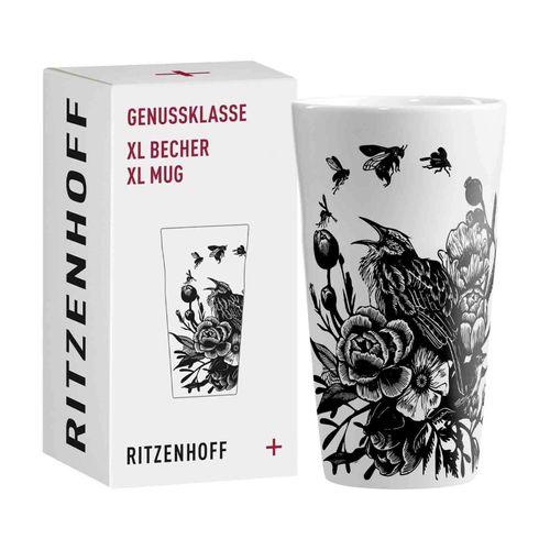 4001852074627 - Ritzenhoff Kaffeebecher XL Genussklasse 525 ml