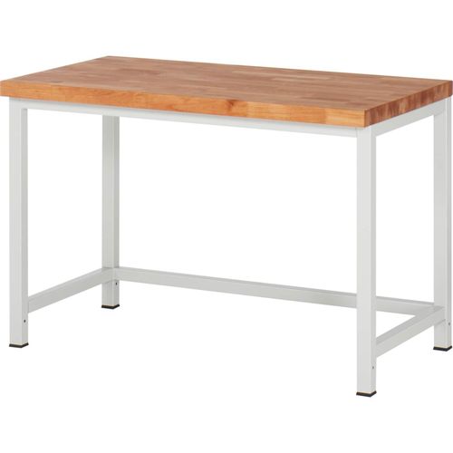 4040376109866 - Werkbank BxTxH 1250x700x840 mm Platte Buche 40 mm RAL 7035 4040376109866 - Werkbank BxTxH 1250x700x840 mm Platte Buche 40 mm RAL 7035