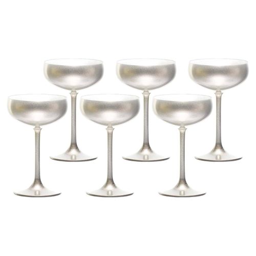 4012632224323 - Sektglas STÖLZLE Trinkgefäße Gr Ø 95 cm x 147 cm 230 ml 6 tlg silberfarben 6-teilig 4012632224323 - Sektglas STÖLZLE Trinkgefäße Gr Ø 95 cm x 147 cm 230 ml 6 tlg silberfarben 6-teilig