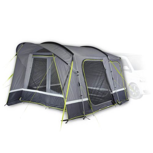4001690141383 - Buszelt HIGH PEAK Riva 20 Zelte Gr B H L 320 cm x 215 cm x 365 cm grau Familienzelte