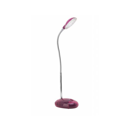 4004353174605 - BRILLIANT Lampe Timmi LED Tischleuchte transparent ros1x 2W LED integriert (100lm 6000K) Mit Druckschalter an der Basis - rosa 4004353174605 - BRILLIANT Lampe Timmi LED Tischleuchte transparent ros1x 2W LED integriert (100lm 6000K) Mit Druckschalter an der Basis - rosa