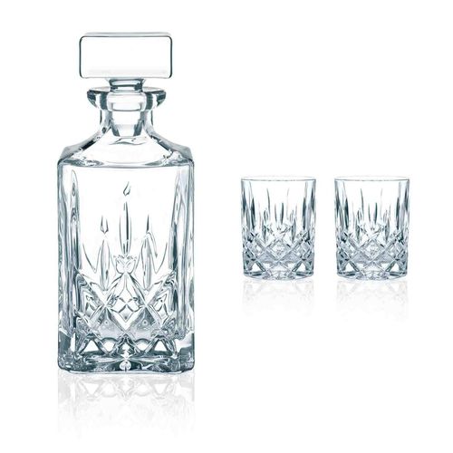 4003762234887 - Noblesse Set mit Dekanter (ca 750 ml) & 2 x Whiskyglas (ca 295 ml)