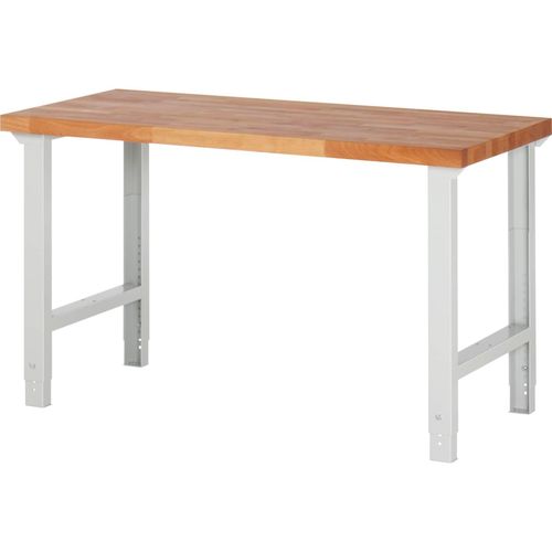 4040376910035 - Werkbank BxTxH 1500x700x790-1140 mm Platte Buche 40 mm 40 mm ral 7035 4040376910035 - Werkbank BxTxH 1500x700x790-1140 mm Platte Buche 40 mm 40 mm ral 7035