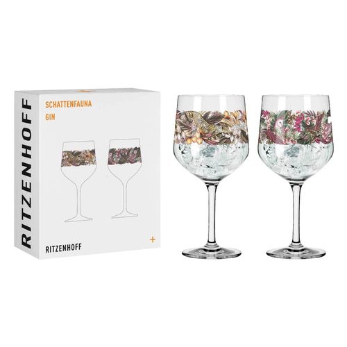 4001852071862 - RITZENHOFF Gin-Kelch Schattenfauna 2er-Set transparent 4001852071862 - RITZENHOFF Gin-Kelch Schattenfauna 2er-Set transparent