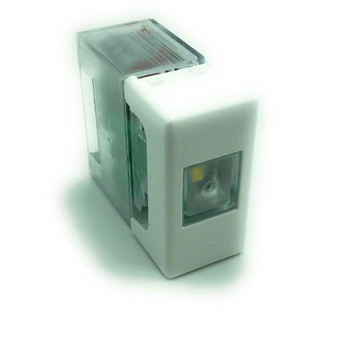 0641094010669 - Planet Shop - LED-Notleuchte 1 Keystone Modul 50Lm 1W Autonomie 6h Mit Adapter Gewiss System Weiß