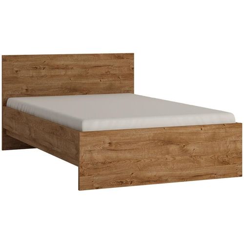 4066075112433 - Lomadox - Bett Jugendbett 120cm in Eiche Nb FORTALEZA-129 b h t ca 1266 85 2062 cm - braun