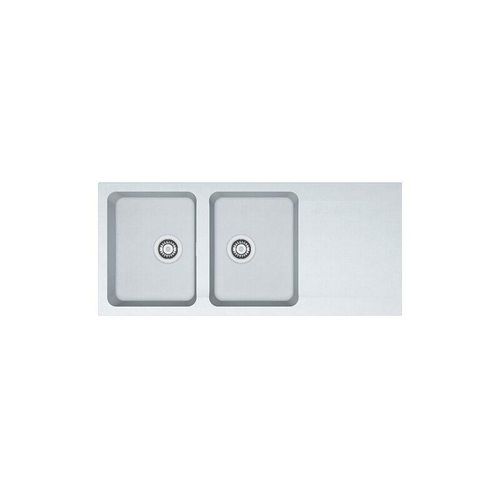 7612981009380 - Orion oid 621 - Küchenspüle mit 2 Becken und Abtropffläche aus Tectonite® Artic White - Franke