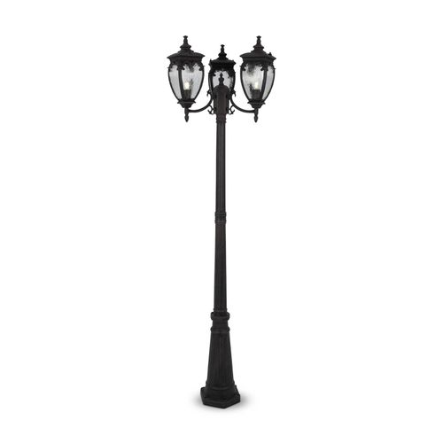 4251110031606 - Straßenlampe Klassisch Außenbereich Garten 3 Lichter Fleur Bronze