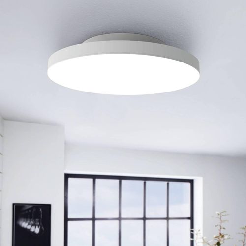 9008606221912 - 900055 led Deckenleuchte turcona-z rahmenlos weiss H75 Ø45cm dimmbar 2700-6500K mit Connect-Z Funktion - Eglo