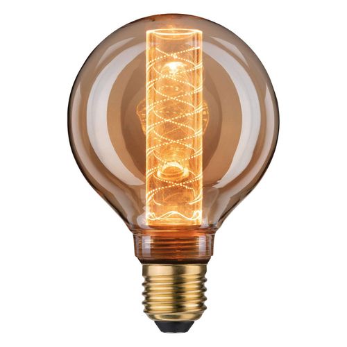 4000870286029 - 28602 led Vintage-Globe G95 Inner Glow 4W E27 Gold mit Innenkolben Spiralmuster - Paulmann