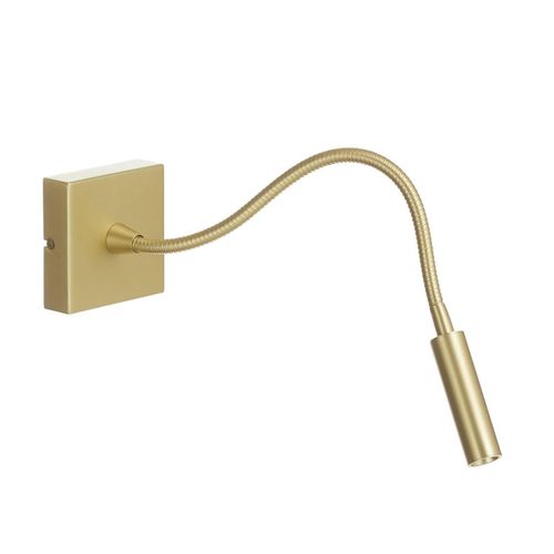 8435526800025 - Leds C4 Lighting - Leds-C4 Tip - led Wand Leselampe Satin Gold Touch Dimmer 174lm 3000K