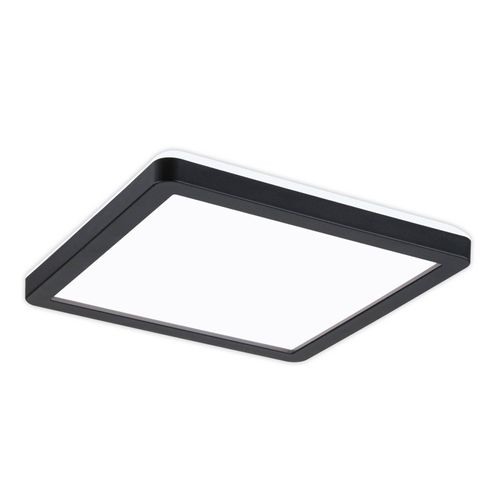 4000870710142 - 71014 led Panel Atria Shine eckig 190x190mm 1360lm 4000K Schwarz - Paulmann