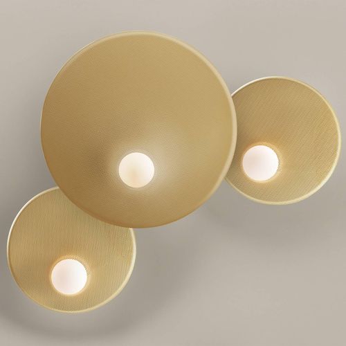 8445386087856 - Trip Wandlampe 3-flammig gold matt