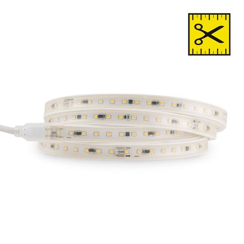 7070938066228 - The Light Group SLC LED-Strip 230V Komplett-Set IP65 5m 3000K