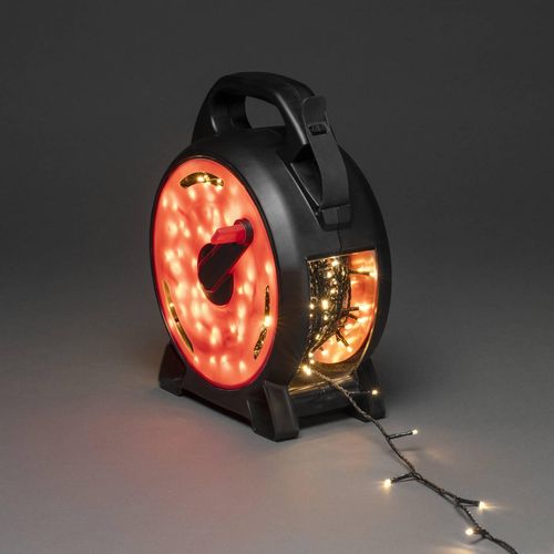 7318308311074 - 3831-107 Lichterkette Außen EEK G (A - G) netzbetrieben Anzahl Leuchtmittel 150 LED Warmweiß Beleuchtete Länge 1043 m mit Aufroller