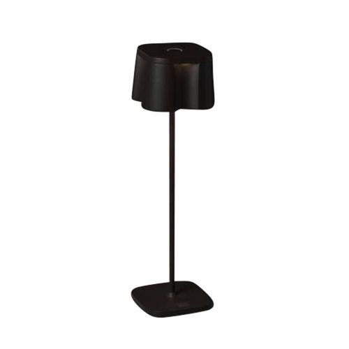 7318307818758 - Wiederaufladbare LED Outdoor Tischleuchte NICE dimmbar in Schwarz Höhe 36cm