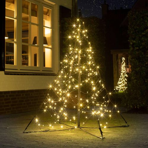 8718781479046 - Weihnachtsbaum mit Mast 240 LEDs 150cm