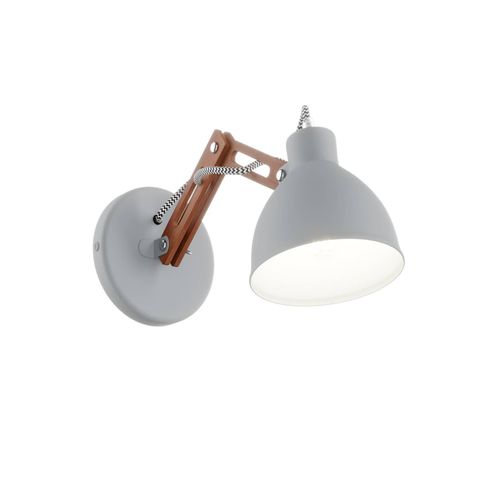 5907687434621 - Lamkur Lighting - Lamkur Marcello Adjustable Dome Wandleuchte Rustikal 1x E27