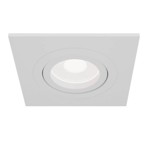 4251110086255 - - Atom Einbau-Downlight quadratisch Weiß 1 Licht GU10