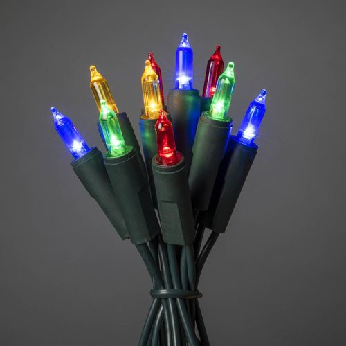 7318306300506 - Konstsmide Christmas Bunte LED-Lichterkette 10-flammig 285m