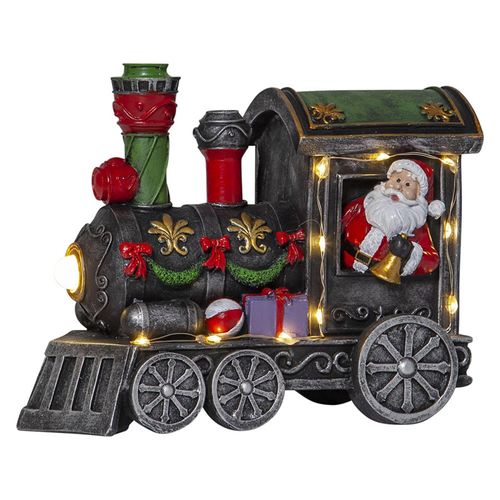 7391482045713 - Star - LED-Weihnachtsfigur Loke Santa im Zug