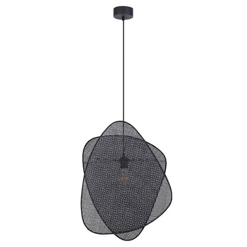 3188000774453 - MARKET SET Hängeleuchte Screen S 58 cm schwarz Rattan 3188000774453 - MARKET SET Hängeleuchte Screen S 58 cm schwarz Rattan