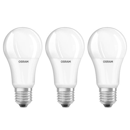 4058075819412 - OSRAM LED Base Classic A in Kolbenform mit E27-Sockel Nicht Dimmbar Ersetzt 100 Watt Matt Warmweiß - 2700 Kelvin 3er-Pack