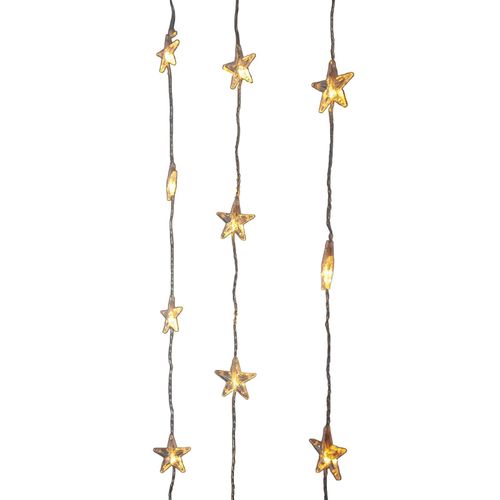 7391482060426 - Led Lichtervorhang Star Curtain in Transparent 1W - transparent - Star Trading