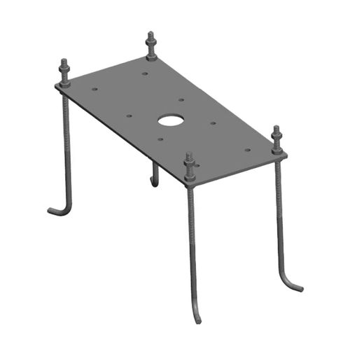 4260629145896 - Betonanker Edelstahl einstellbare Montagehöhe für LED-Solar-Pollerleuchten FLASHground und LED-Pollerleuchten WAY und CONEground