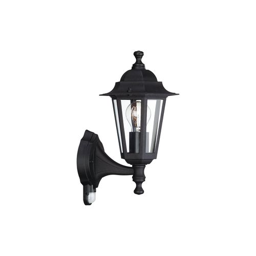 8718696176740 - Wandleuchte Peking in Schwarz E27 IP44 mit - black - Philips