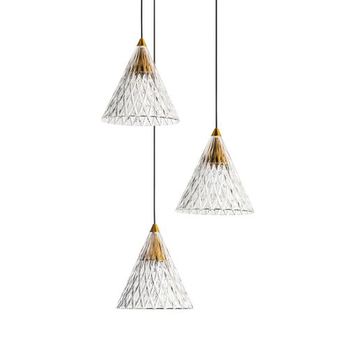 8435526892563 - Veneto LED-Hängelampe Anbau 3-flammig weiß