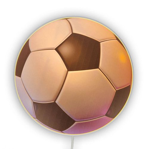 4036239406913 - Wandleuchte Fußball mit Schalter und Stecker