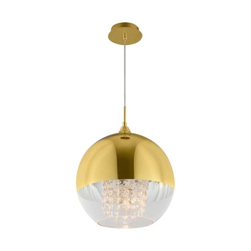 4251110091969 - Maytoni Lighting - Maytoni Fermi Moderne Fermi Gold Dome Pendelleuchte