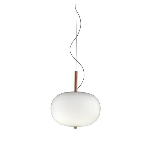 8435526846283 - Grok Ilargi - LED Globe Deckenanhänger Matt Weiß Licht Asche Phase Cut Dimmen 32cm 1315lm 2700K