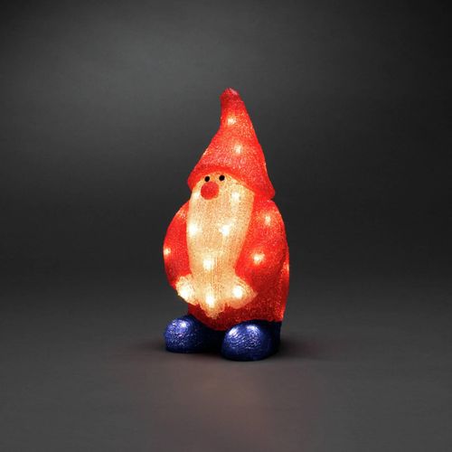 7318302421038 - 6242-103 Acryl-Figur EEK G (A - G) Weihnachtsmann Warmweiß LED Rot Weiß