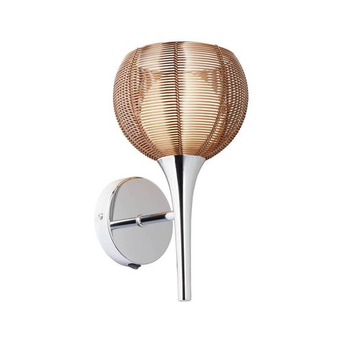 4004353312458 - BRILLIANT Lampe Relax Wandleuchte Schalter bronze chrom 1x QT14 G9 33W geeignet für Stiftsockellampen nicht enthalten Mit Kippschalter Für LED-Leuchtmittel geeignet 4004353312458 - BRILLIANT Lampe Relax Wandleuchte Schalter bronze chrom 1x QT14 G9 33W geeignet für Stiftsockellampen nicht enthalten Mit Kippschalter Für LED-Leuchtmittel geeignet