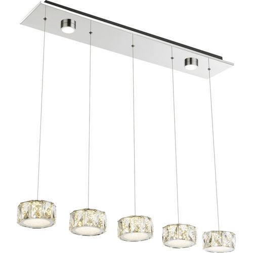 9007371342068 - Lighting - AMUR - Hängeleuchte Metall verchromt LED