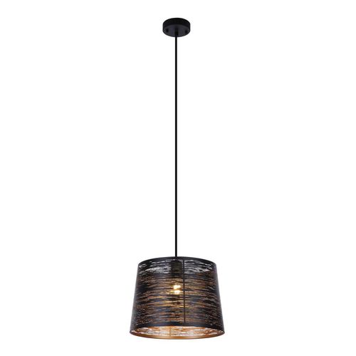 9007371375219 - Lighting - BECCA - Hängeleuchte Metall schwarz 1x E27