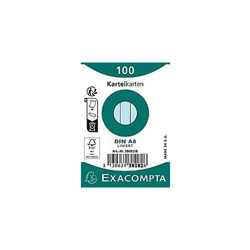 3130638380827 - Karteikarten 38082SB Himmelblau 55 x 74 x 23 cm 48 Stück 3130638380827 - Karteikarten 38082SB Himmelblau 55 x 74 x 23 cm 48 Stück
