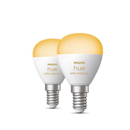 8719514491168 - White Amb Doppelpack E14 Kugel 470lm (49116800) - Philips Hue