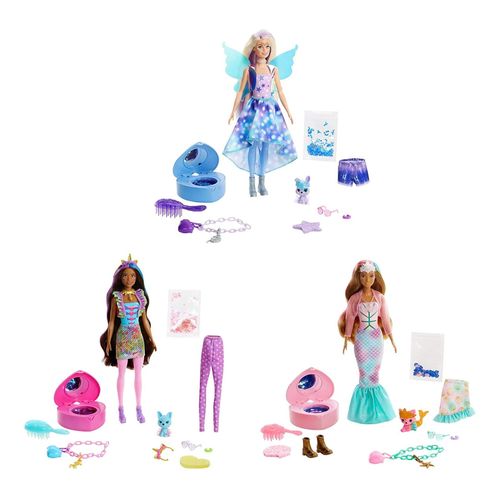 0887961965667 - Barbie Color Reveal Puppe & Haustier Fantasy Fashion Sortiment