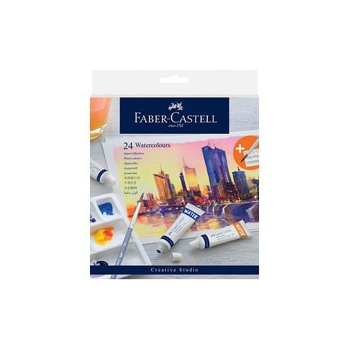 8901180696248 - 24 FABER-CASTELL Aquarellfarben farbsortiert 24 x 90 ml 8901180696248 FABER-CASTELL 216 Milliliter 8901180696248 - 24 FABER-CASTELL Aquarellfarben farbsortiert 24 x 90 ml 8901180696248 FABER-CASTELL 216 Milliliter