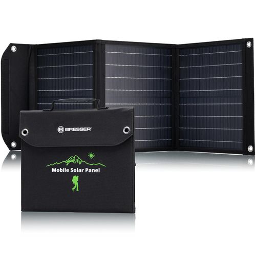 4007922074573 - BRESSER Mobiles Solar-Ladegerät 40 Watt mit USB- u DC-Anschluss 4007922074573 - BRESSER Mobiles Solar-Ladegerät 40 Watt mit USB- u DC-Anschluss