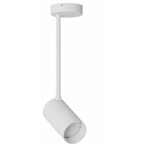 4251756381677 - Licht-erlebnisse - Deckenleuchte Weiß h 31 cm schwenkbar verstellbar GU10 Spot Deckenlampe Strahler - Weiß