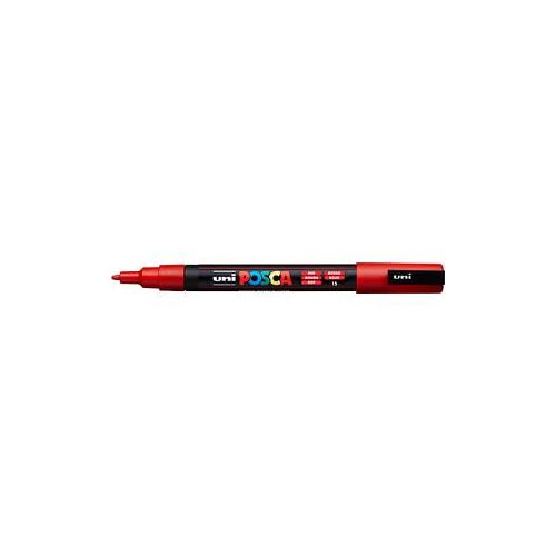 4902778915790 - uni-ball Acrylstifte UNI Marker POSCA PC-3M rot 09 - 13 mm Rot