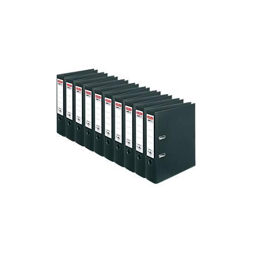 4008110308012 - herlitz Ordner maXfile protect plus DIN A4 Rückenbreite 80 mm 10 Stück schwarz