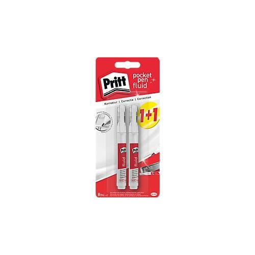 4015000436717 - Korrekturstift Pocket Pen Fluid 2er Blisterkarte